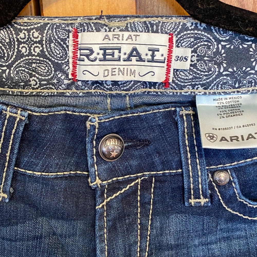 Ariat Real Denim Jeans in Deep Blue